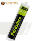 Siliconenkit Parasilico AM-85-1 T in wit RAL9003